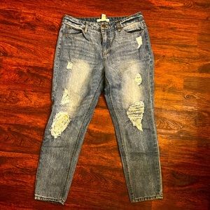 Life in Progress Distressed Jeans